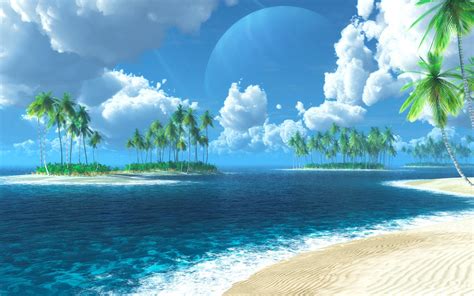 Free Download Exotic Island Wallpaper 1920x1200 For Your Desktop
