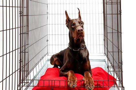 Do this while your dog is safely in another room so as not to spook them. Top 5 Best Dog Crates for Dobermans Reviewed in [2020 ...