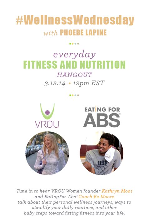 Wellness Wednesday Everyday Fitness And Nutrition Feed Me Phoebe