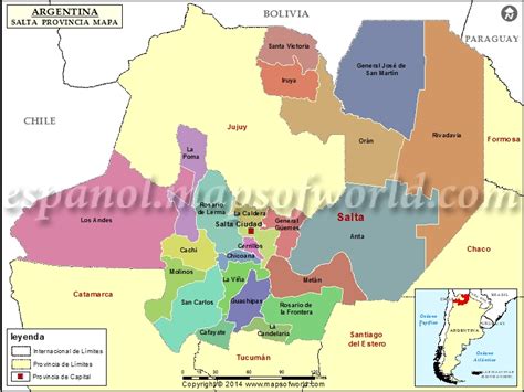 Protesta en salta contra la visita de alberto fernández. Mapa de Salta , Provincia de Salta Argentina