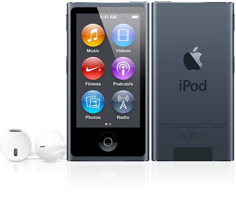 Apple Ipod Nano 7th Generation 16gb Slate Like New In Apple Retail
