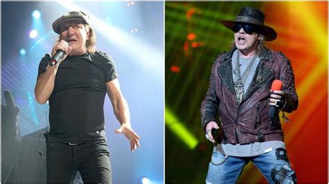 Es sind titel, die immer wieder gerne gespielt werden. AC/DC ficha a Axl Rose, líder de Gun N'Roses, para la gira ...