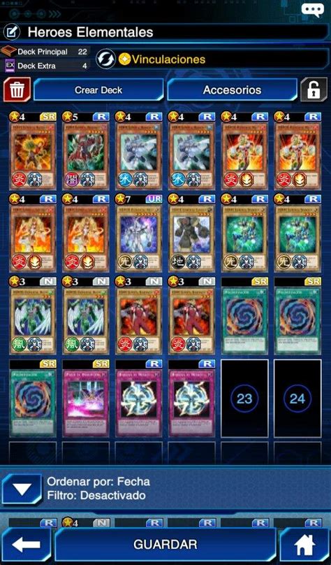 Deck Héroes Elementales Wiki Yugioh Duel Links Amino