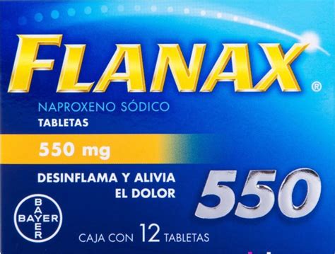 FLANAX 550 12 TABLETAS 55OMG FARMACIA RIVAS DEL CENTRO