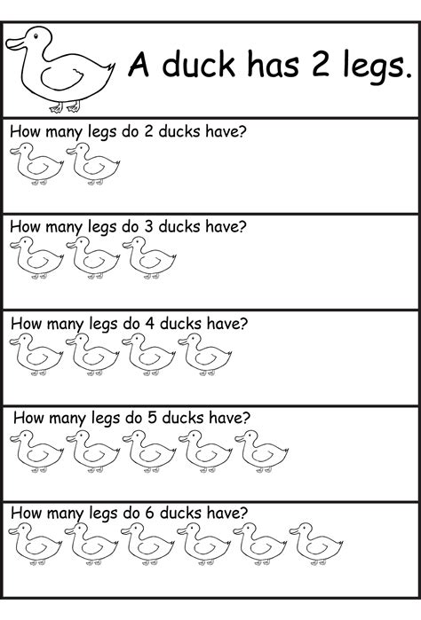 Multiplication Worksheet For Grade School Learning Printable