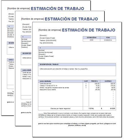 10 Plantillas Para Elaborar Presupuestos Descarga Gratis En Documentos