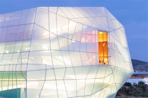 Auditorium Uses Translucent Etfe Panels For A Surreal Look