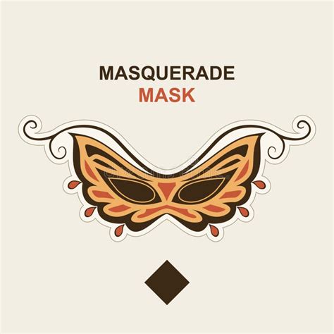 Masquerade Mask Stock Vector Illustration Of Classical 33790836