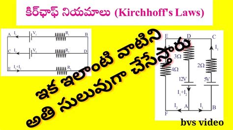 But what if a colder object with high emissivity radiates toward a hotter object with very low. kirchhoffs laws in DC circuits - YouTube