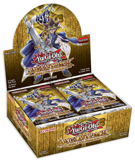 Yu Gi Oh Duelist Pack Rivals Of The Pharaoh Booster Box At Mighty