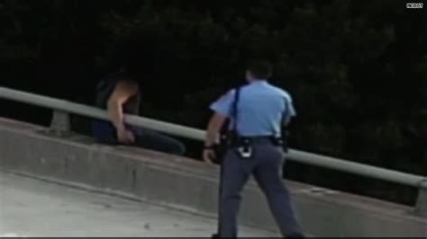Cop Talks Man Off Bridge Then This Happens Cnn Man Cops