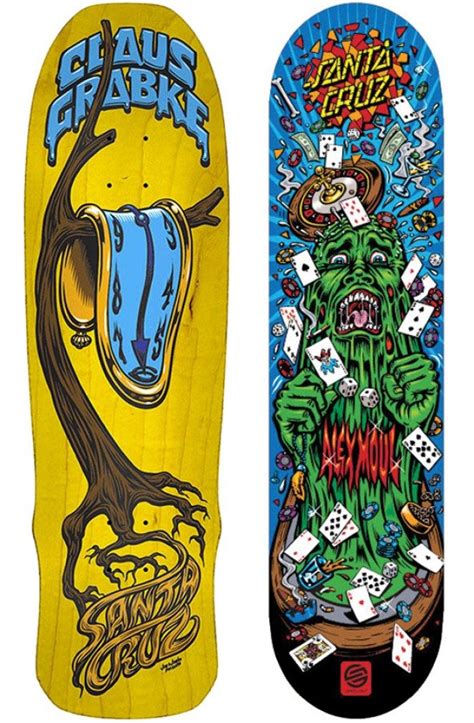 Santa Cruz Skateboard Art By Jim And Jimbo Phillips Classic Skateboard