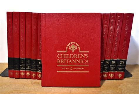 Childrens Britannica 20 Volumes Complete Set Etsy
