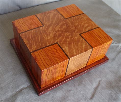 Handmade Wooden Keepsake Box Jewelry Box Valet Box Solid