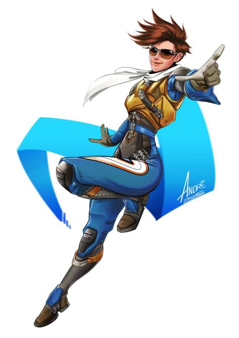 Tracer By Alredfield Overwatch Tracer Overwatch Tracer