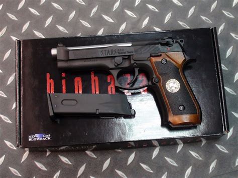 Black Biohazard Resident Evil Airsoft Replica Pistol Gun Samurai Edge