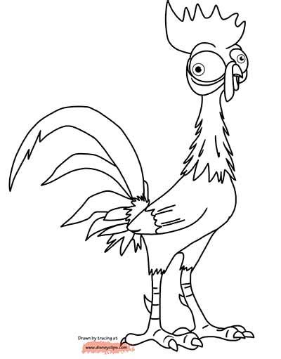 Hei Hei Coloring Page Coloring Pages