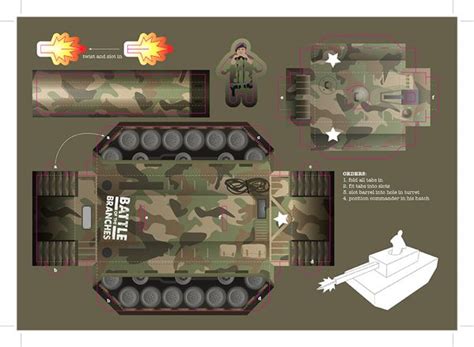 20 Best Army Images On Pinterest Papercraft Paper Crafts And Paper