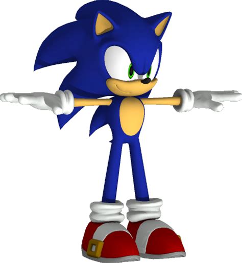 Sonic T Posing By Blueblur1994 On Deviantart