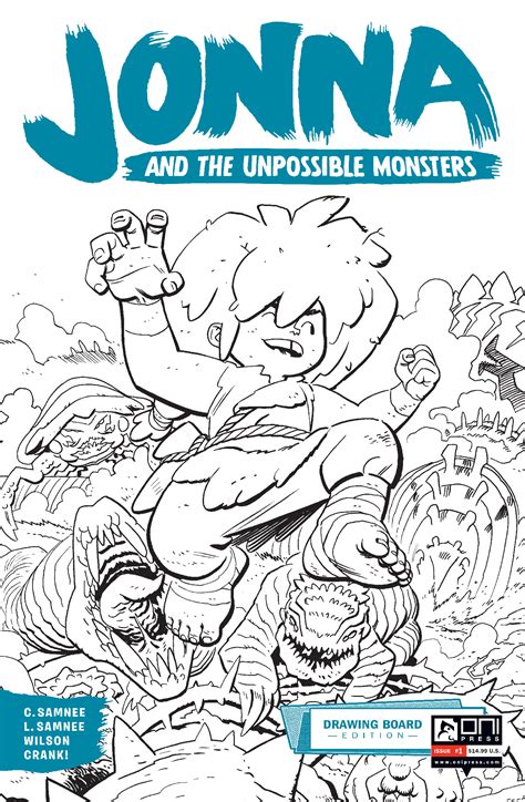 jonna and the unpossible monsters 1 drawing board edition comichub