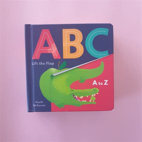 A fantastic beginner board book for little ones, dear zoo explores the world of wild animals in a creative way with flaps that lift, doors that open and more. ABC Lift The Flap Book - Little Marley