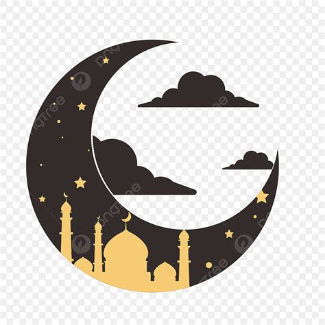 Gambar Ramadhan Icon 7 Ramadan Malam Bintang Png Dan Vektor Dengan