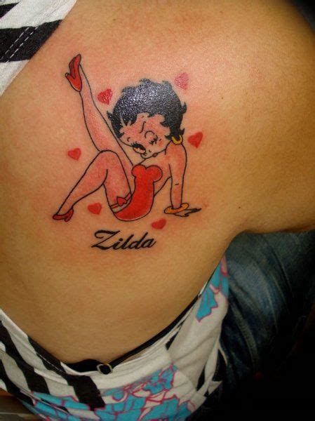Betty Boop Tattoo Tattoos For Women Betty Boop Tattoos Cute Tattoos