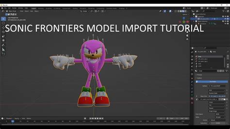 Sonic Frontiers Model Import Tutorial Youtube
