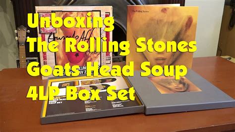 Unboxing The Rolling Stones Goats Head Soup Super Deluxe Edition Vinyl