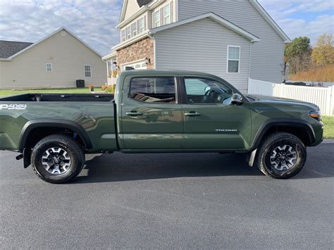 2021 Trd Off Road Army Green Photos Page 2 Tacoma World