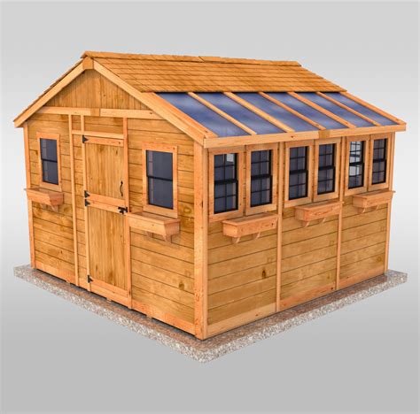 Shop Now 12x12 Sunshed Garden Shed Made With Sustainable Western Red