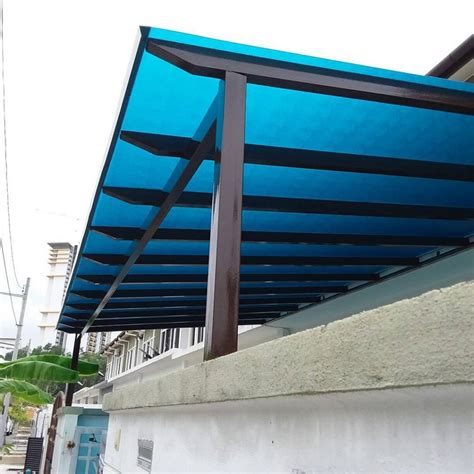 Solid Polycarbonate Awning 3mm Kf Global Renovation