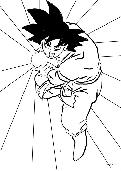 Step 3 draw a 2 like shape on the left side and a letter j shape on the right side. Dragon Ball Z Characters Drawing at GetDrawings | Free ...