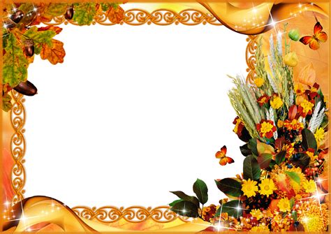 Frames Clipart Autumn Frames Autumn Transparent Free For Download On