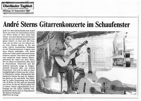 Sprüche und zitate zum thema familie & kinder von mir. Presse Artikel zum schweizer Gitarrenbauer Werner SchärSchär Gitarren