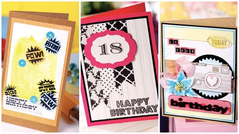 147 Handmade Birthday Card Ideas Fun And Creative Diy Makes