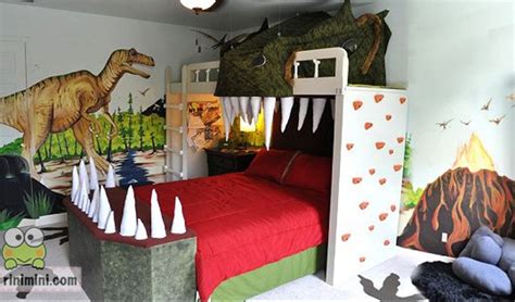 Don't forget about the dinosaur skeleton. 30 Creative Kids Bedroom Ideas That You'll Love - The Rug ...