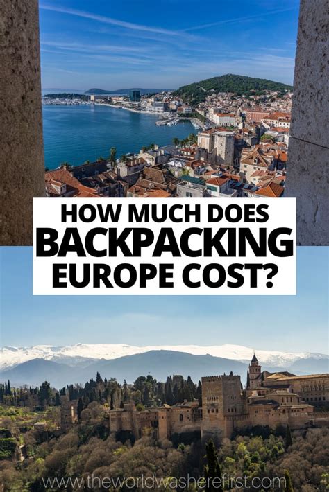 How Much Does Backpacking Europe Cost In 2023 The World Was Here First