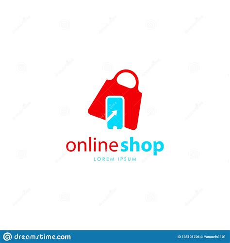 Online Shop Logo Vector. Online Shopping Logo Template. Modern Online ...