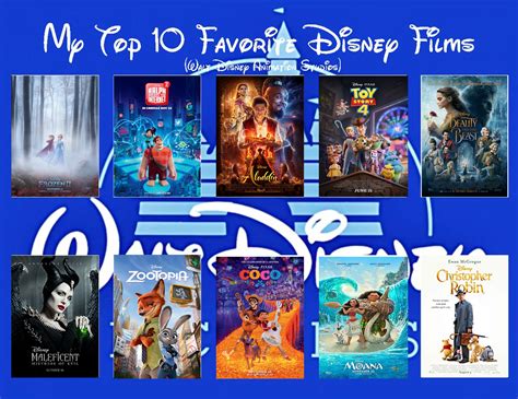 10 Fav Walt Disney Animation Studios Films By Amychen803 On Deviantart