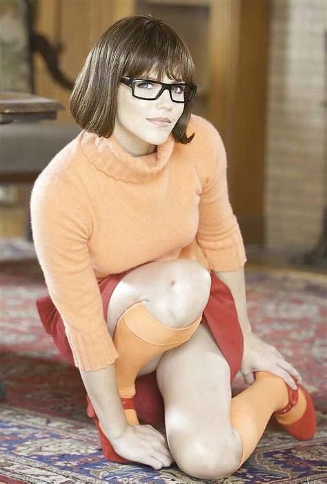 Character Velma Dinkley From Hanna Barberas Scooby Doo Cartoon Cosplayer Bobbi Starr
