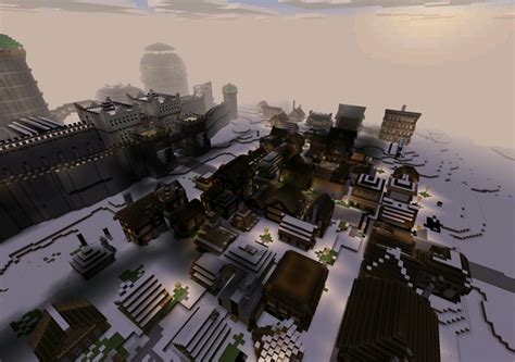 Winterfell Creation Minecraft Pe Maps