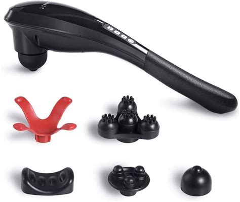 Naipo Handheld Percussion Massager Rechargeable Cordless Electric Massage Deep