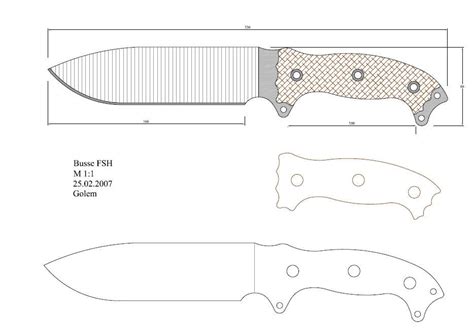 Un blog sobre cuchillos y traumas adyacentes. Plantillas para hacer cuchillos - Taringa! | Cuchillos ...