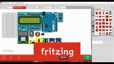 Fritzing Install And Add More Library Modul Youtube