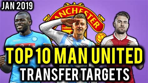 TRANSFER NEWS! TOP 10 Manchester United TRANSFER TARGETS ...