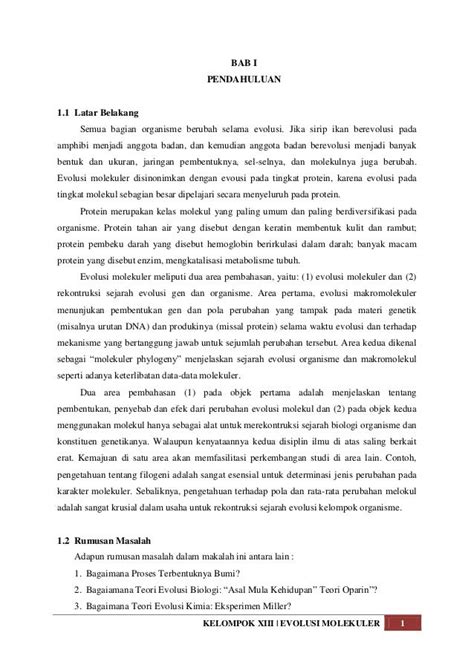 Contoh Latar Belakang Masalah Makalah Kimia Tentang Kestabilan Koloid