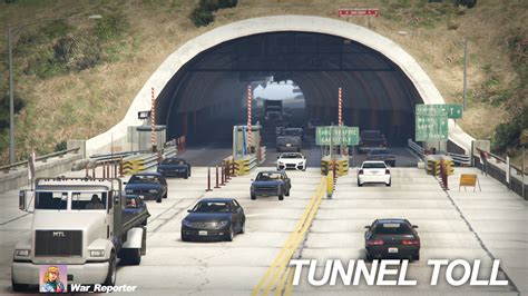Tunnel Tollbooths Scene Gta5