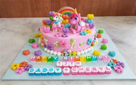Yochanas Cake Delight Unicorn Jelly Cake