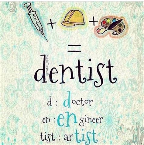 Dentaltown Dentist Ddoctor Enengineer Tistartist Humor